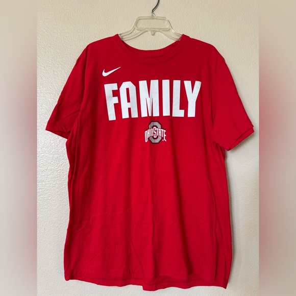 Nike Other - OHIO STATE BUCKEYES RED NIKE VERB SHORT SLEEVE T SHIRT SZ XL
